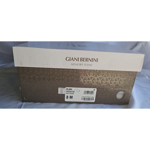 Giani Bernini Women's Olaa Memory Foam Block Heel Dress Booties - Cocoa - Picture 6 of 6